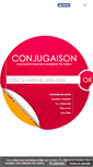 Mobile Screenshot of conjugaison.com